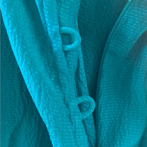 SZ 4 Ali Ro Sleeveless Dress Color/Everglade 100% Silk Dry Clean - Picture 5 of 6